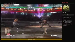 Survival Mode Master Difficulty With Hayate  - Dead Or Alive 5 Last Round