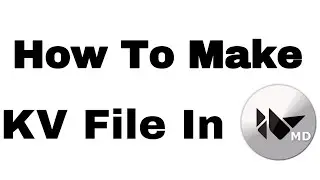 How To Make KV File In KivyMD | Kivy And KivyMD Basics