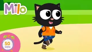Milo TRAVELER | 5 times MILO went on a trip 🎒🧳 #kidscartoon #summer