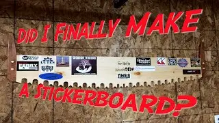 Woodworking Handsaw Sticker Display