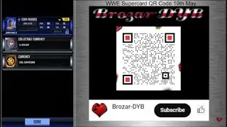 WWE Supercard - S9 QR Code 19 May