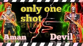 free fire 1v1 one shot video free fire DJ Parmanu Gaming.
