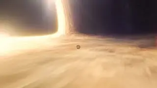 Interstellar Black Hole Scene Music Video - Approaching The Event Horizon