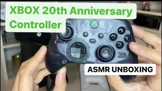 NEW Xbox Series X: 20th Anniversary Controller Unboxing ASMR Experience