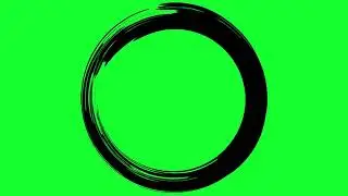 Animated Paint Circle   Green Screen Effect Overlay