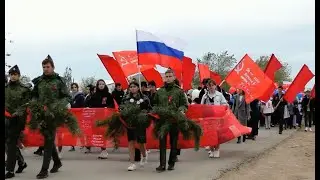 Митинг посвящённый 78 - й годовщине Победы в Великой Отечественной Войне.  Приморск 9 мая 2023 года