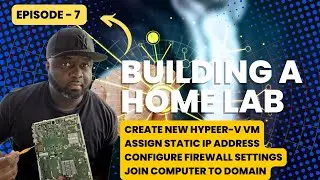 How to Create a New VM + Join PC to domain