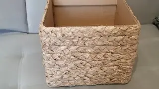 Коробки из картона и пекарской бумаги своими руками.