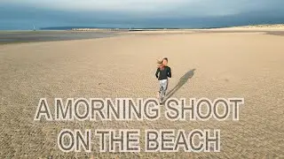 Early morning photoshoot on the beach