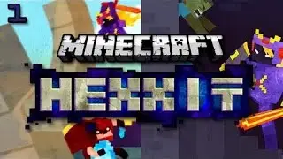 Let's Play Hexxit - Episode 1 - A New Beginning