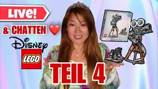 🎉 TEIL 4 DISNEY LEGO aufbauen & CHATTEN ❤️