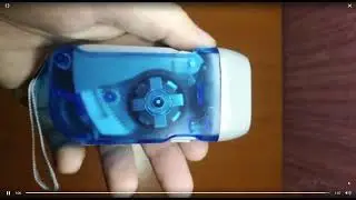 Фонарик-жучок, прозрачный