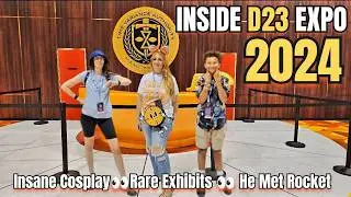 Disney D23: Walt Disney Archives Exhibit | the TVA experience | New Disney Technology w/ Rocket