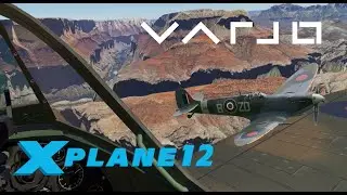 X-Plane 12 - Spitfire - Grand Canyon - Varjo Aero VR
