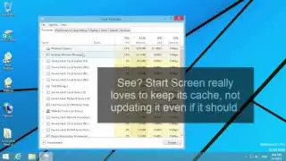 Force Refresh/Reset Win8/8.1 Start Screen Icon Cache