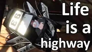 the average GTA V car chase [life is a highway]