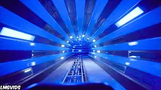 [4K] Space Mountain - BLUE LIGHT TUNNEL RETURNS - Disneyland Park, California | 4K 60FPS POV