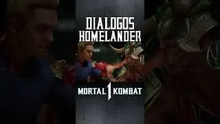 HOMELANDER | Diálogos #17 | Español Latino #shorts #mortalkombat #gaming #homelander #mk1