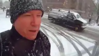 Russian in USA: Cold winter