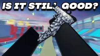 This Gun Used To Be BROKEN In Aimblox... (Roblox Aimblox)