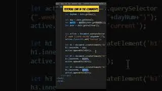 Advanced mini-calendar Using HTML CSS and JavaScript 