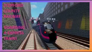 Guarding a express train! - Stepford county railway - Roblox