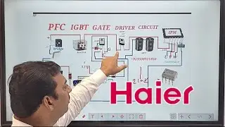 INVERTER AC PCB PFC SECTION |Optocoupler Gate Driver IC Compressor chal k band ho jata hai No error