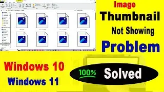 Thumbnail not showing in windows 10/ 11 ||  windows 10 folder Image preview not showing by tech995