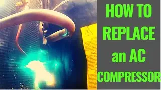 Changing an AC Compressor (Home AC Repair 2021)