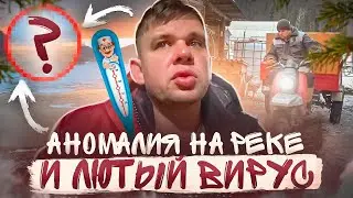Такой аномалии на реке еще не было. Распилил баню. Подхватили  лютый вирус.