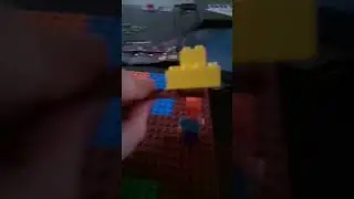 Lego man trying to escape the invisible wall and loses a life #lego #shorts