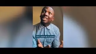 I don't wanna go to school - Rap Remix