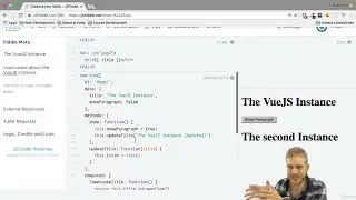 V. Understanding the VueJS Instance. 3. Using Multiple Vue Instances