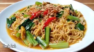 Resep INDOMIE GORENG NYEMEK Enaknya BIKIN NAGIH 🤤