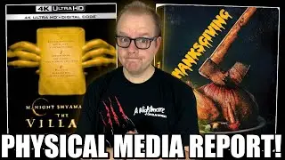 Thanksgiving 4K And Is SHYAMALAN Working On A 4K Of The VILLAGE? | The Physical MEDIA Report #223