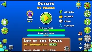 Outlive by DHaner (565th Demon) | Geometry Dash
