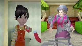 Scary Teacher 3D Version 5.23 | Tani In Miss T Turns Miss Magnet Prank