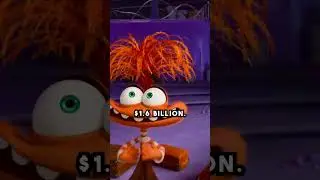 Inside Out 2 Hits $1 Billion! 🎥 Becomes First Animated Film to Cross $1 Billion! #shorts
