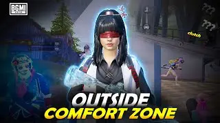 Outside Of Comfort Zone in BGMI New Mode 🐐 | BGMI 🇮🇳