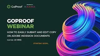 Adobe InCopy & Adobe InDesign Webinar: How to Easily Submit & Edit Copy on Adobe InDesign Documents