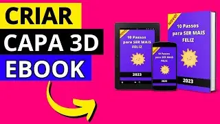 COMO CRIAR CAPA 3D PARA EBOOK (Ferramenta Online Gratuita com Diversos Modelos de Capa 3d)
