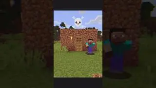 Minecraft girls vs boys house #minecraft #shorts