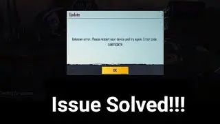 |Pubg Mobile Error Code:- 556793879| please restart your device and try again| issue solved|