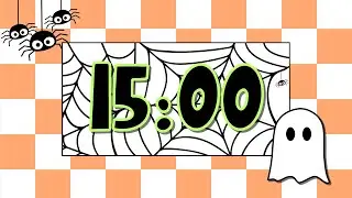 15 Minute Timer | Fun Spooky Halloween Music