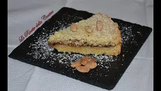 Torta sbrisolona alle mandorle. Ricetta facile.