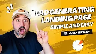 How To Build A Landing Page That Generates Leads In 1 Hour Or Less Even If You Are A Beginner