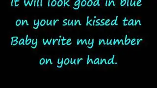 Write your number on my hand~ Scotty Mcreery(: