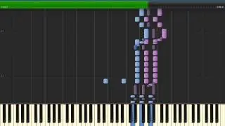 Harry Potter theme music in synthesia 哈利波特主題曲