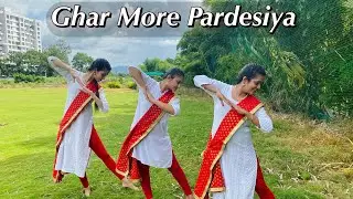 Ghar More Pardesiya Dance Cover | Kalank | Zee Music Company | Semi Classical