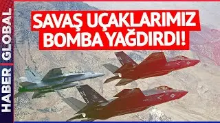 Savaş Uçaklarımız Havalandı! Türkiye 12 Hedefi İmha Etti!